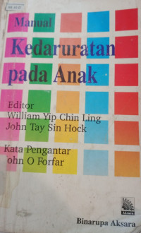 Image of Manual kedaruratan pada anak