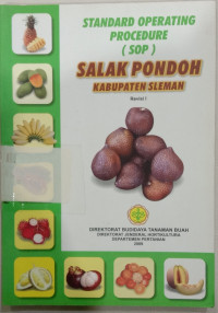 Image of Standar Operating Procedure (SOP) Salak Pondoh Kabupaten Sleman