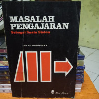 Image of Masalah Pengajaran Sebagai Suatu Sistem