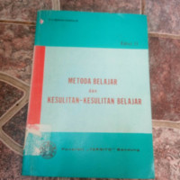 Image of Metoda Belajar dan Kesulitan Kesulitan belajar
