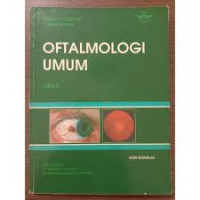 Image of Oftalmologi umum : General ophtalmology