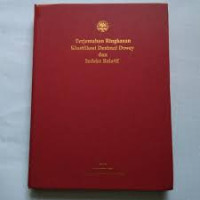 Image of Terjemahan Ringkas Klasifikasi Desimal Dewey dan Indeks Relatif