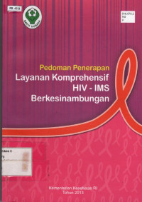Image of Pedoman penerapan layanan komprehensif HIV - IMS berkesinambungan