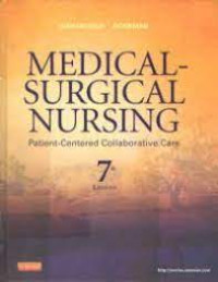 Image of Medical surgical nursing : patient-centered collaborative care (7th edition)