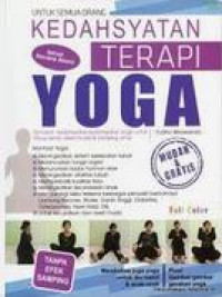 Image of Kedahsyatan terapi yoga