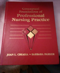 Image of Conceptual foundations of professional nursing practice (Buku Wajib M.A. Kep.Profesional Jurkep)