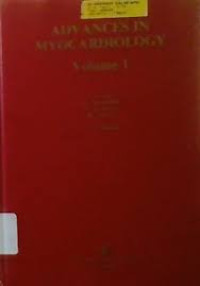 Image of Advances In Myocardiology Volume I