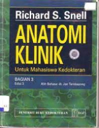 Image of Anatomi klinik untuk mahasiswa kedokteran
