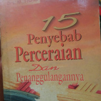 15 Penyebab Percerian Dan Penangulangan