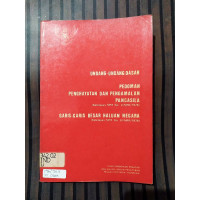 Image of Undang Undang Dasar Pedoman Penghayatan Dan Pengamalan Pancasila Ketetapan MPR No.11/ MPR/1978 Garis Garis Besar Haluan Negara Ketetapan MPR No. IV/MPR/1978