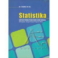 Image of Statistika untuk penelitian ilmu-ilmu sosial dilengkapi dengan output program SPSS