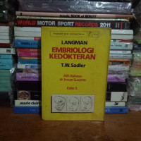 Image of Embriologi kedokteran = Langman's medical embryology (ed. 5)