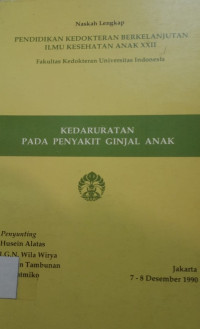 Image of Kedaruratan pada penyakit ginjal anak