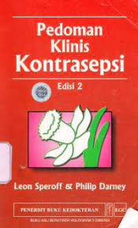 Image of Pedoman Klinis Kontrasepsi