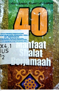 40 Manfaat Shalat Berjamaah