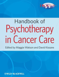 Handbook Of Psychotherapy In Cancer Care