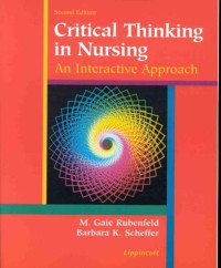 Image of Critical Thinking in Nursing An Interactive Approach