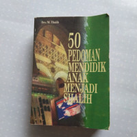 Image of 50 pedoman mendidik anak menjadi shalih (MKDU)