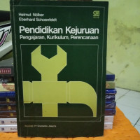 Image of Pendidikan Kejuruan Pengajaran, Kurikulum, Perencanaan