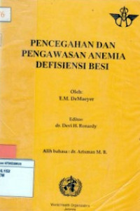 Image of Pencegahan Dan Pengawasan Anemia Defisiensi Besi