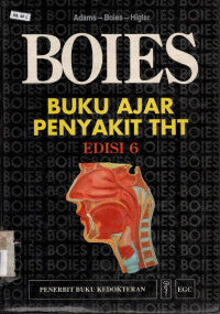 Image of Boies Buku ajar penyakit THT edisi 6
