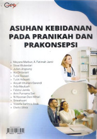 Image of Asuhan Kebidanan Pada Pranikah dan Prakonsepsi