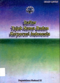 Daftar Tajuk Nama Badan Korporasi Indonesia