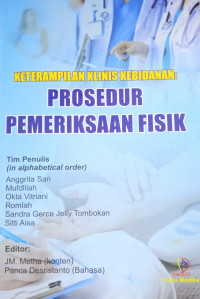 Image of Keterampilan Klinis Kebidanan: Prosedur Pemeriksaan Fisik