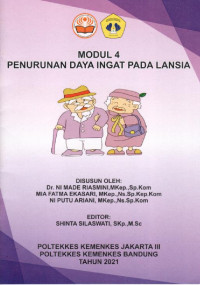 Modul 4 penurunan daya ingat pada lansia