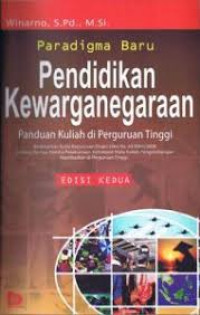 Paradigma Baru Pendidikan Kewarganegaraan Edisi Kedua