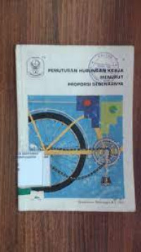 Pemutusan Hubungan Kerja Menurut Proporsi Sebenarnya