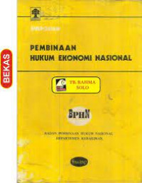 Image of Simposium Pembinaan Hukum Ekonomi Nasional