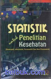 Image of Statistik Untuk Penelitian Kesehatan