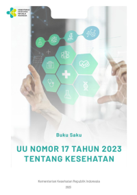 Image of Buku saku UU nomor 17 tahun 2023 tentang kesehatan