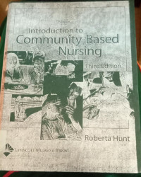 Introduction to community-based nursing (buku wajib M.A. Komunitas Jurkep)