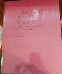 Image of Community Health Nursing Process and Practice for Promoting Health