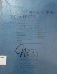 Foundations of contemporary nursing practice