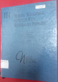 Image of Nursing Management Of Adults With Respiratory Problems