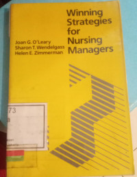 Image of Winning strategies for nursing managers