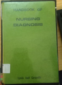 Handbook of nursing diagnosis