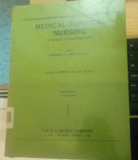 Medical-Surgical Nursing: A Nursing Process Approach