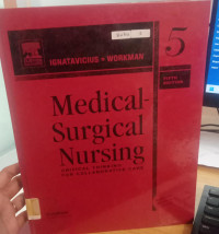 Medical- Surgical Nursing Critical Thinking For Collabortive Care  (buku 1, 2, 3, 4)