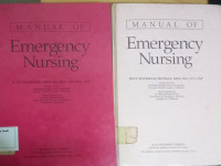 Image of Manual of Emergency Nursing