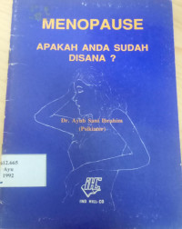 Image of Menopause : apakah anda sudag disana