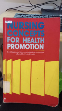 Image of Nursing concepts for health promotion
