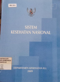 Sistem Kesehatan Nasional