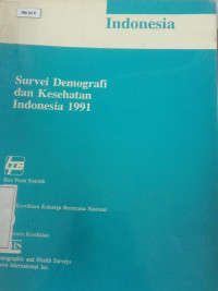 Survei Demografi Dan Kesehatan Indonesia 1991