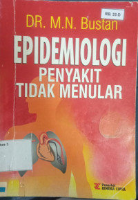 Epidemiologi penyakit tidak menular