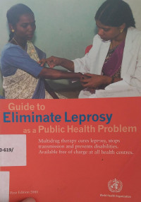 Image of Guide to Elimanate Leprosy as a Publ;ic Health Problem