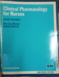 Clinical Pharmacology for Nurses